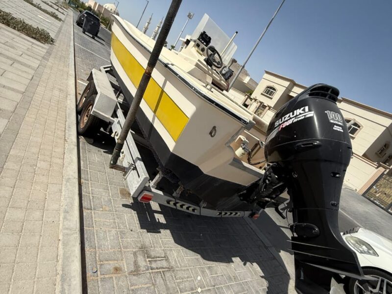 24 ft. Fishing Boat w/ Suzuki 140 Four Stroke
