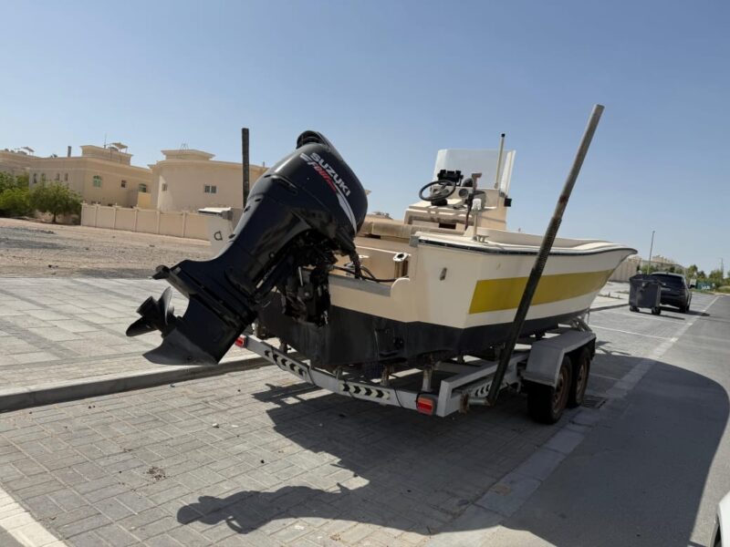 24 ft. Fishing Boat w/ Suzuki 140 Four Stroke