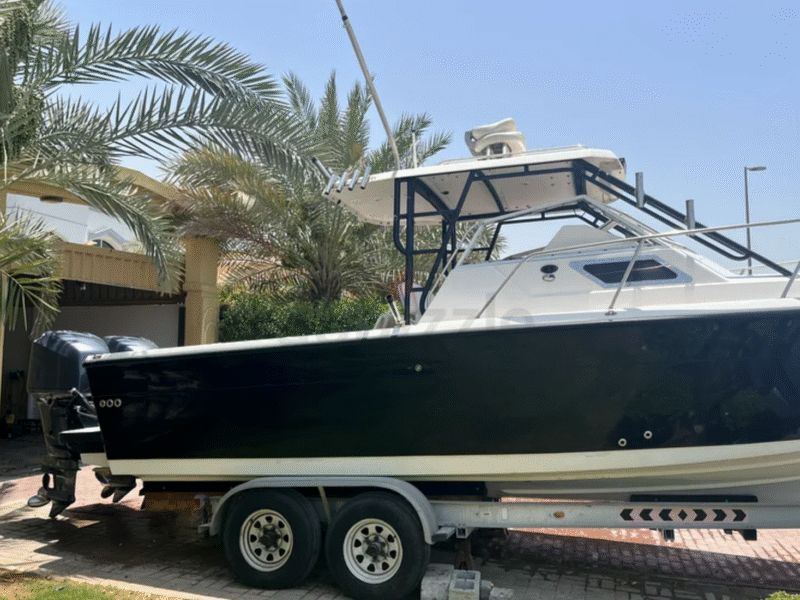 Pursuit 2600 twin 250 Yamahas