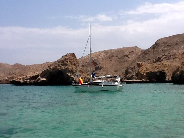 26 Foot Power Sailer Boat with Trailer made in USA