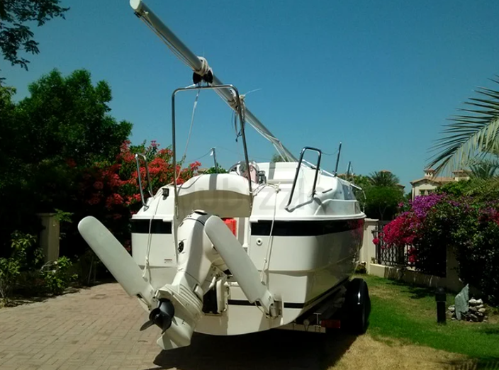 26 Foot Power Sailer Boat with Trailer made in USA