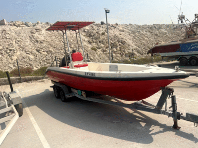 Habar 25ft fishing boat.