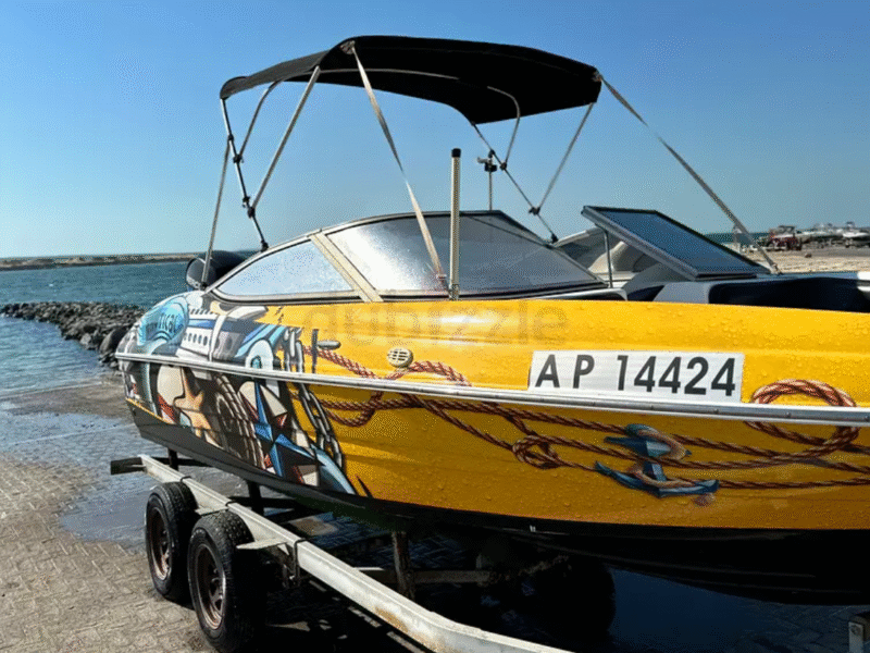 6.7 meters boat with 150HP engine without trailer