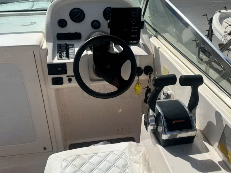 Family and fishing boat